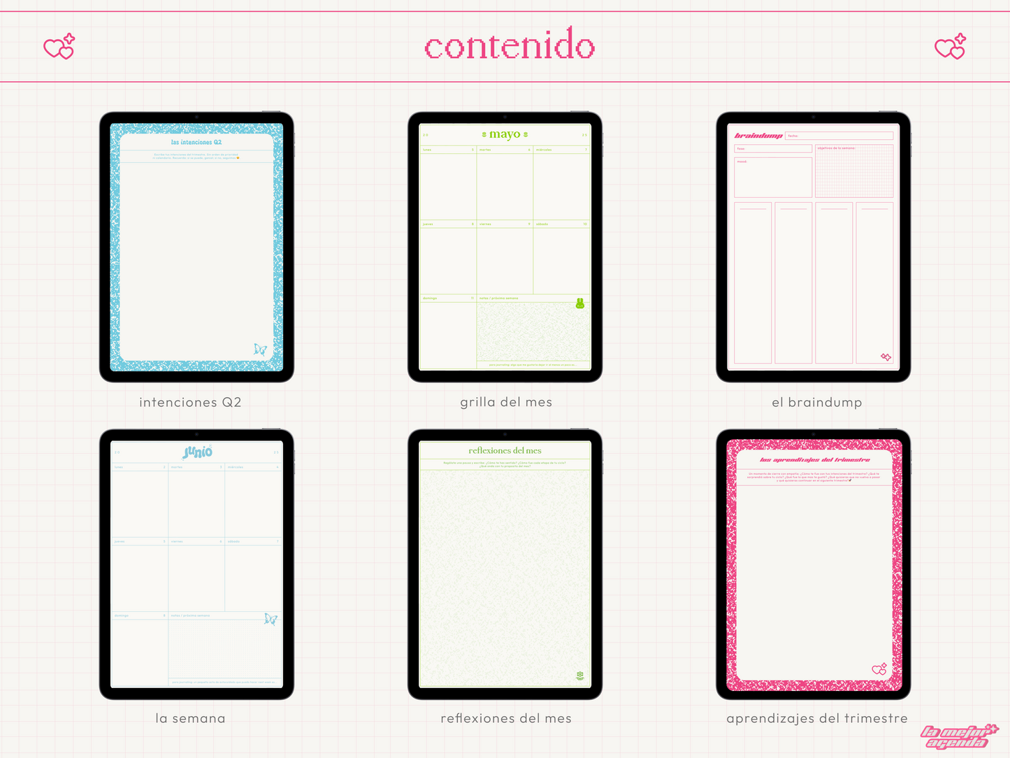 la mejor agenda